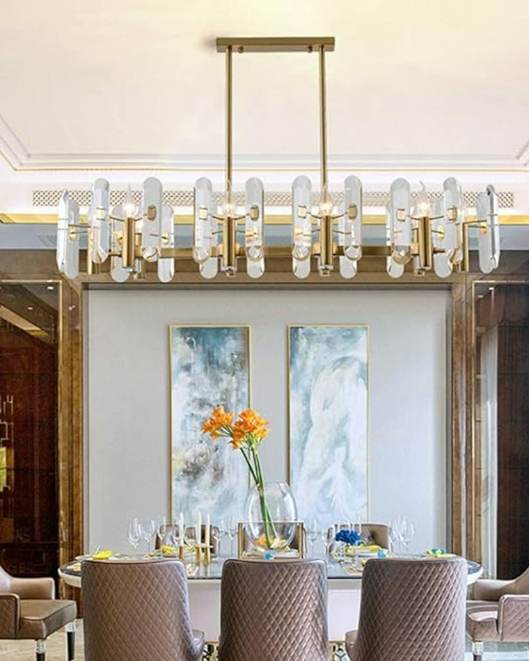 WOMO Linear Crystal Chandelier-WM2459