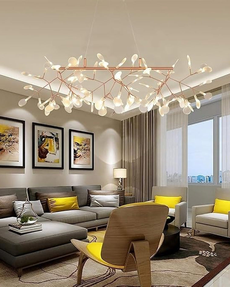 WOMO Heracleum/Firefly Linear Chandelier-WM2436