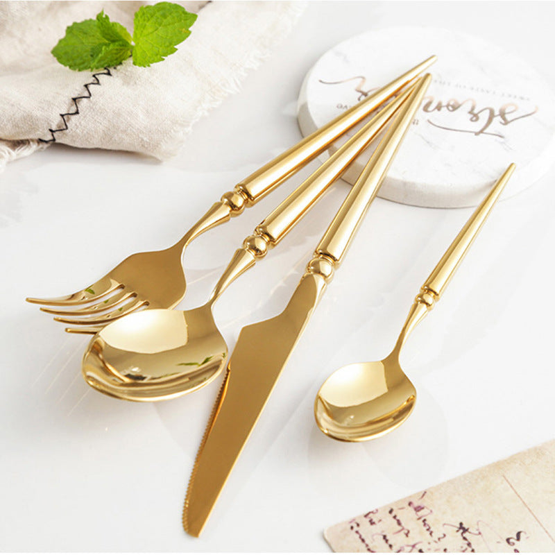 Vivian Gold Elegant Cutlery Set
