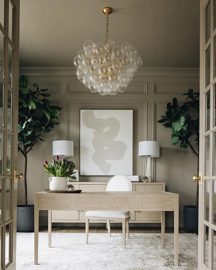 WOMO Textured Glass Bubble Chandelier-WM2180