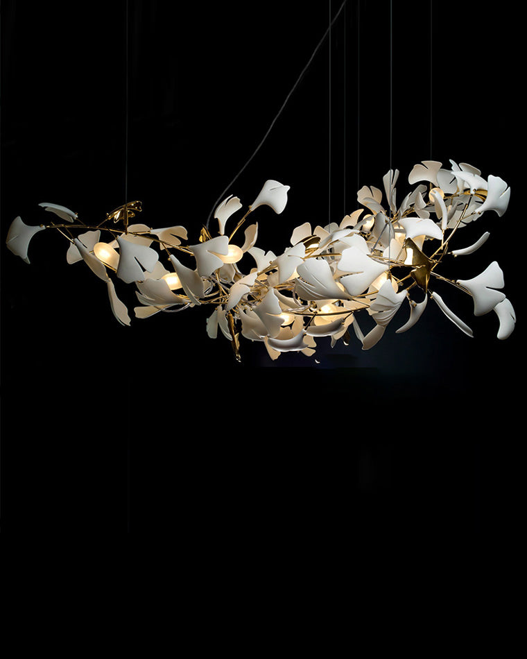 WOMO Gingko Long Chandelier-WM2430