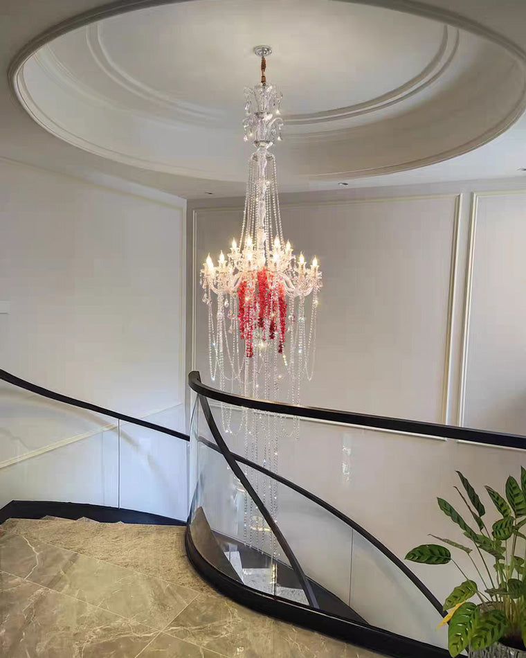 WOMO Candelabra Crystal Chandelier-WM2375