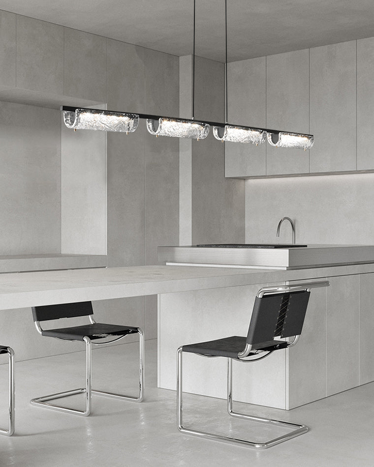 WOMO Oil Rubbed Bronze Linear Pendant Light-WM2331