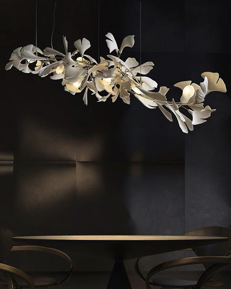 WOMO Gingko Long Chandelier-WM2430