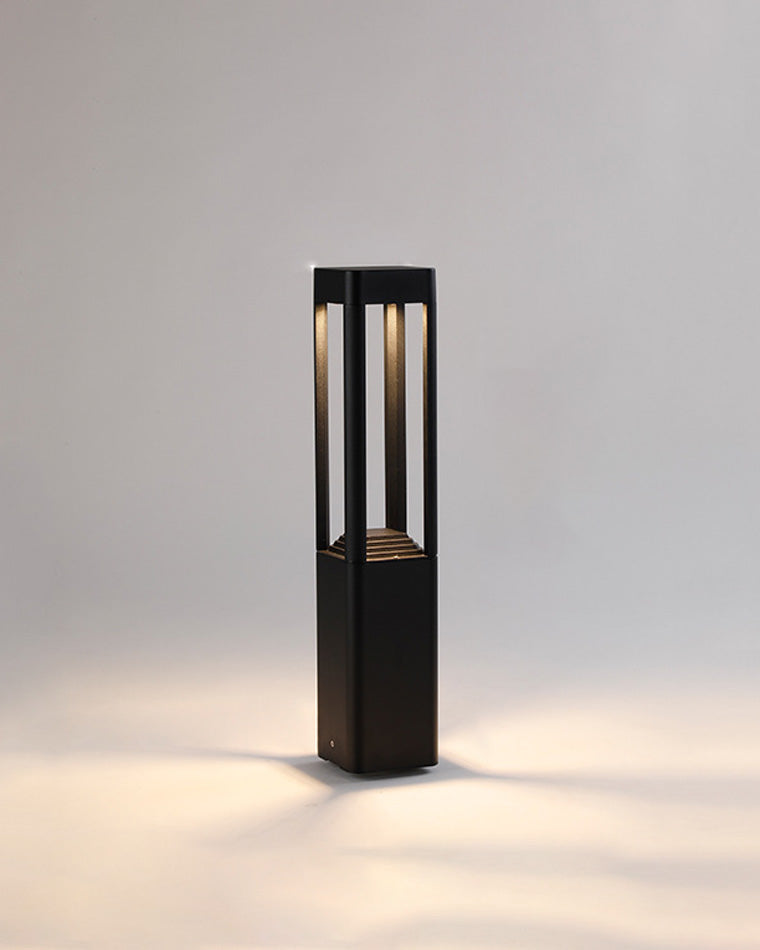 WOMO Square Solar Bollard Light-WM9111