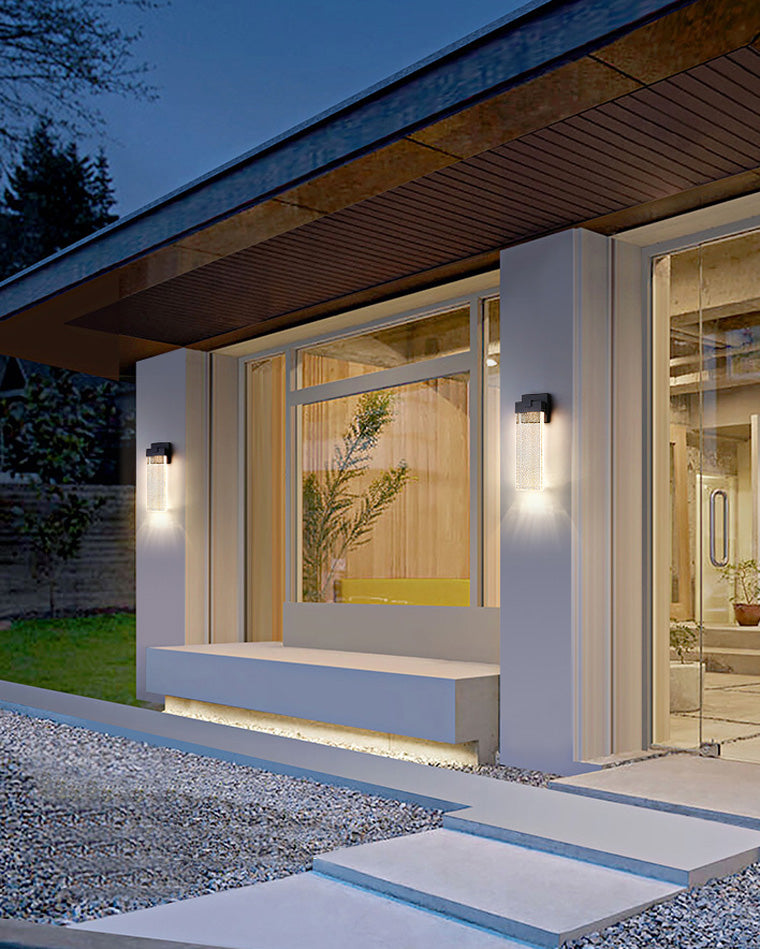 WOMO Seeded Crystal Wall Light-WM9145