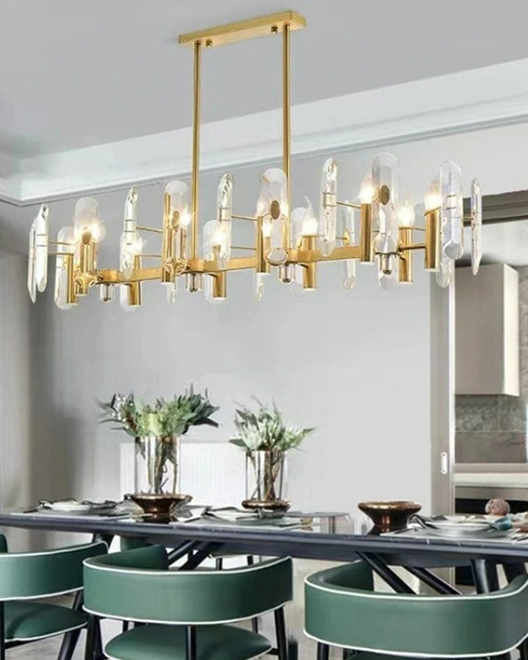 WOMO Linear Crystal Chandelier-WM2459