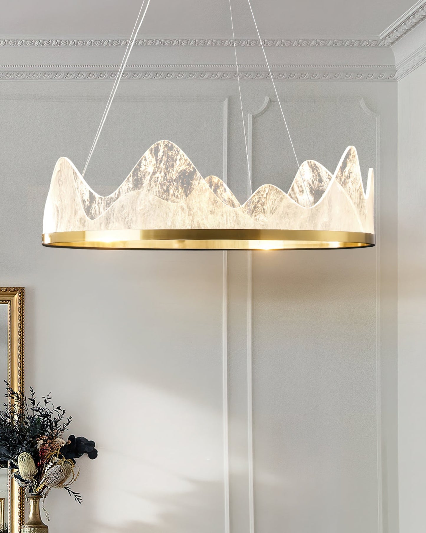WOMO Mountain Round Chandelier-WM2361