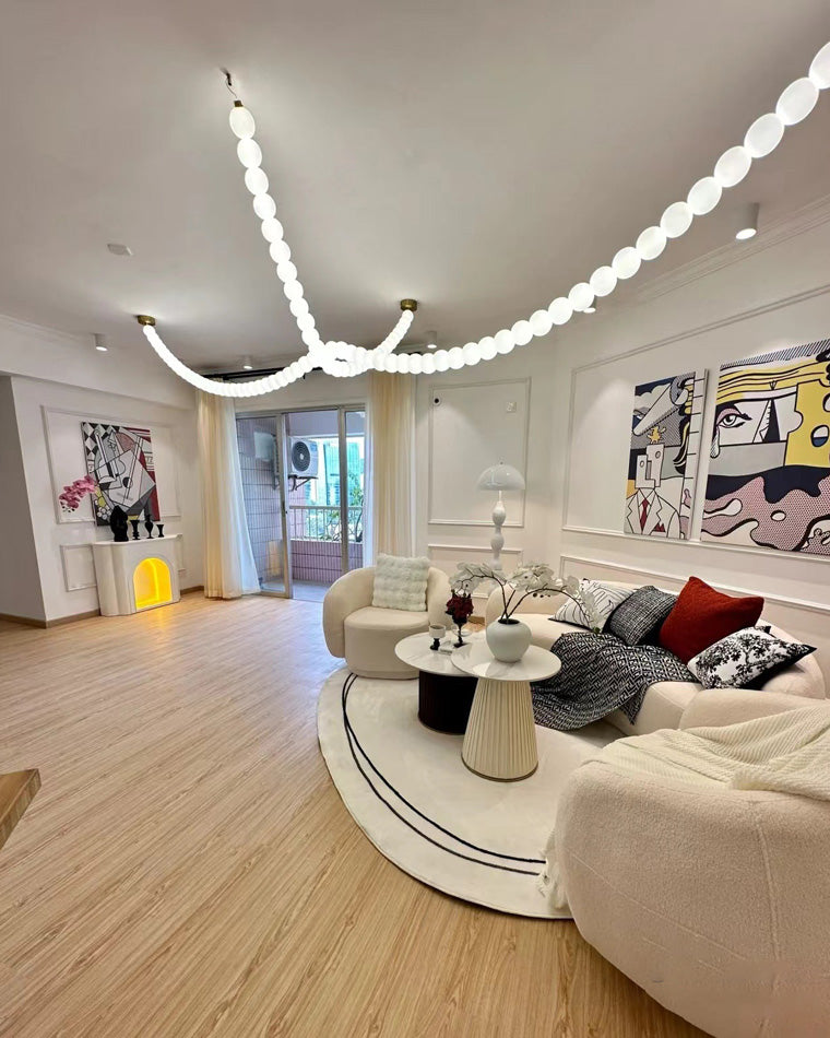 WOMO X-Pearl Necklace Chandelier-WM2805