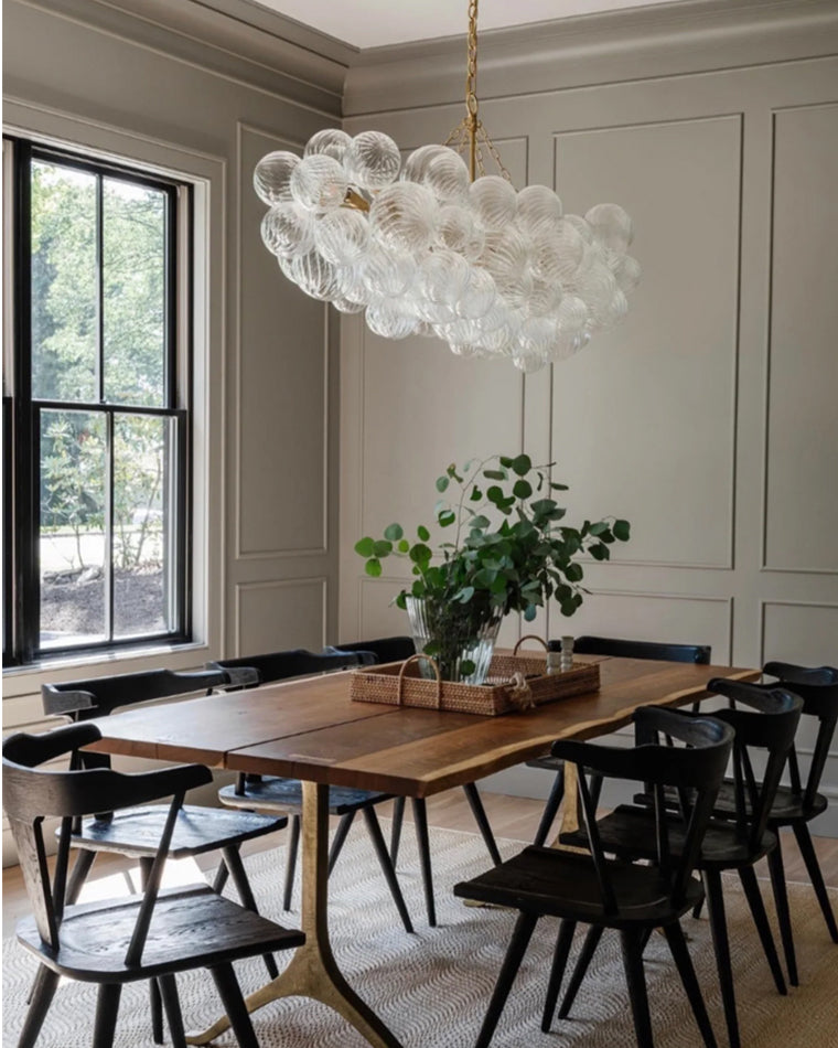 WOMO Textured Glass Bubble Chandelier-WM2180
