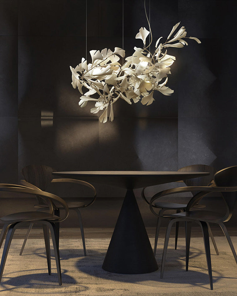 WOMO Gingko Long Chandelier-WM2430