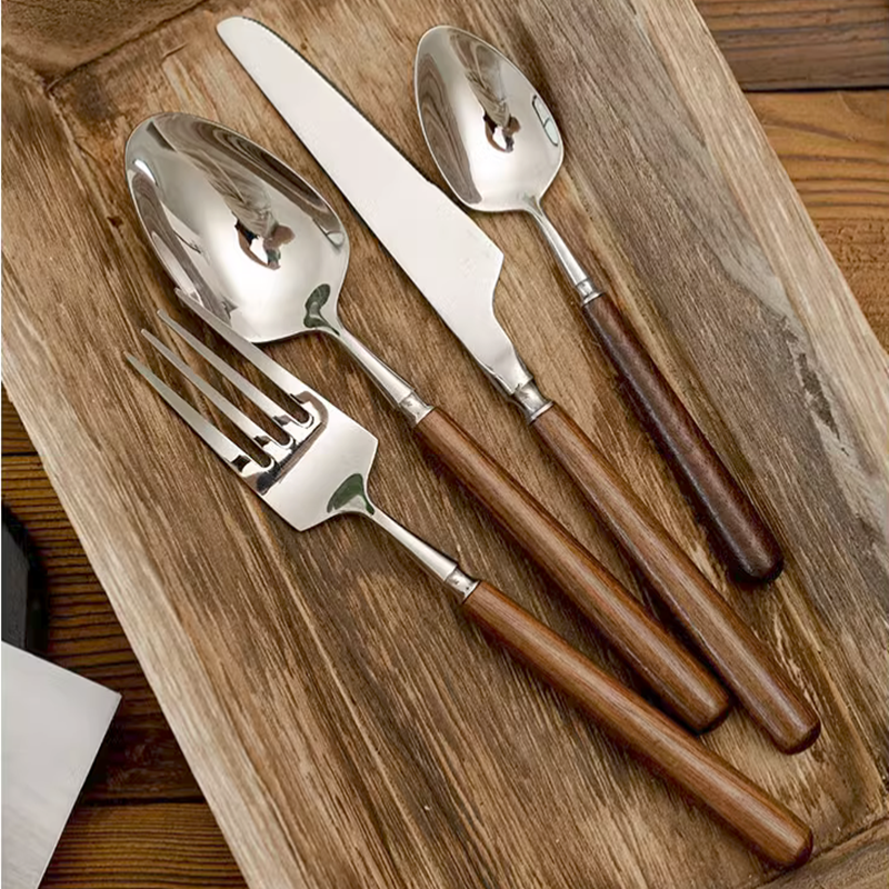 Château Rosewood Cutlery Set