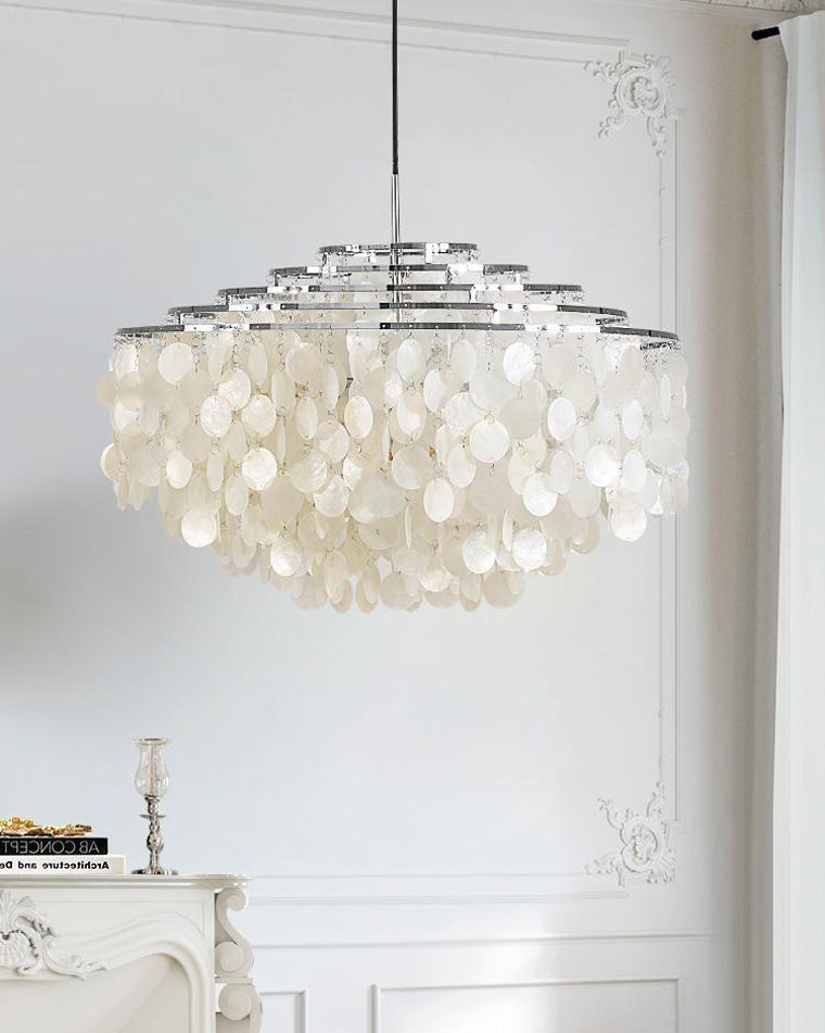 WOMO Mother of Pearl Chandelier-WM2346