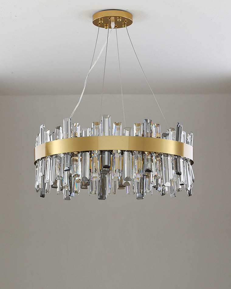 WOMO Round Crystal Chandelier-WM2487