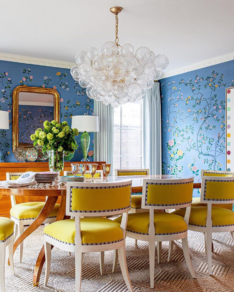 WOMO Textured Glass Bubble Chandelier-WM2180