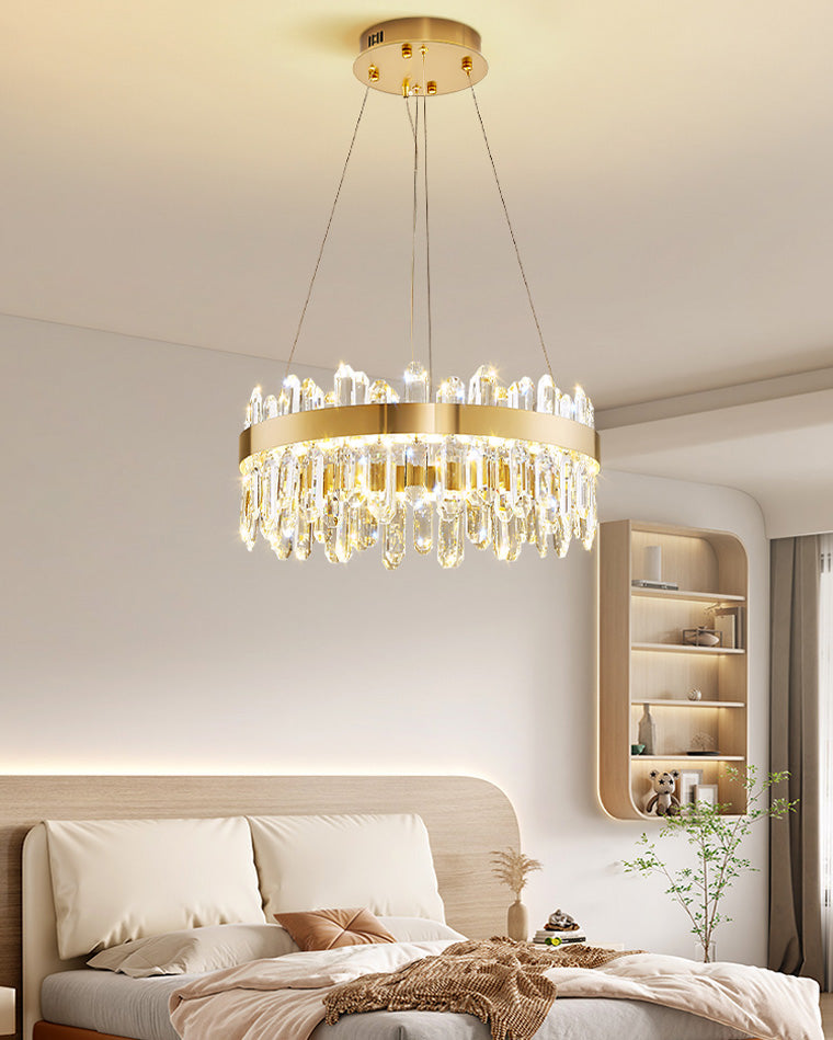 WOMO Round Crystal Chandelier-WM2488
