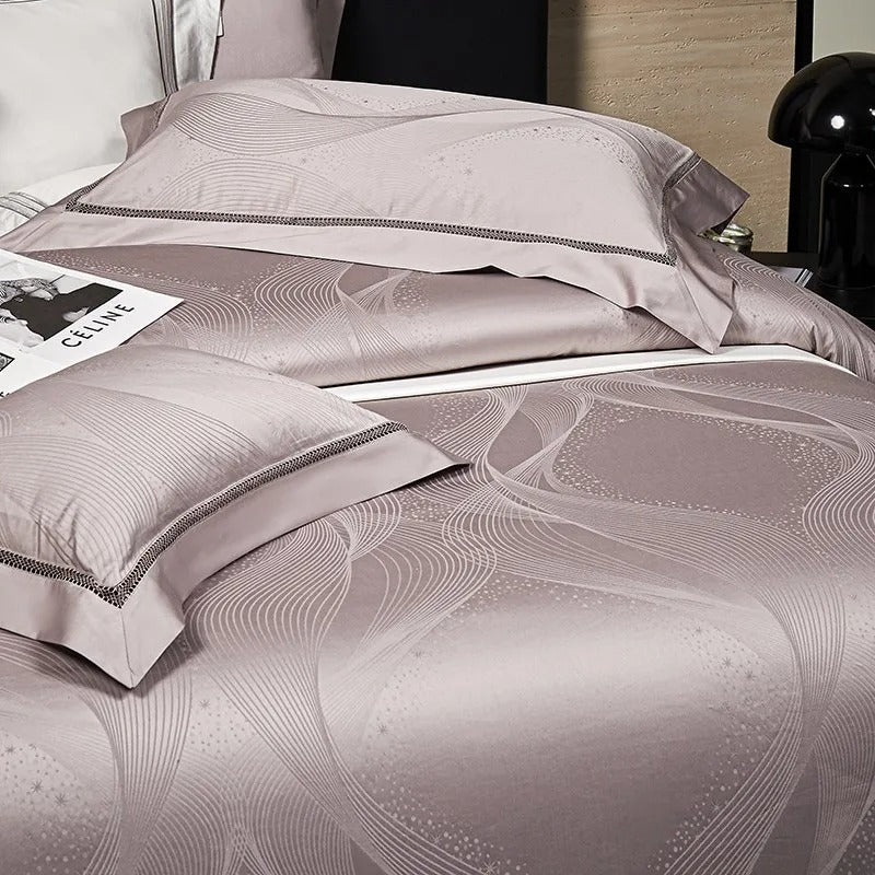 Seraphine Egyptian Cotton Jacquard Bedding Set