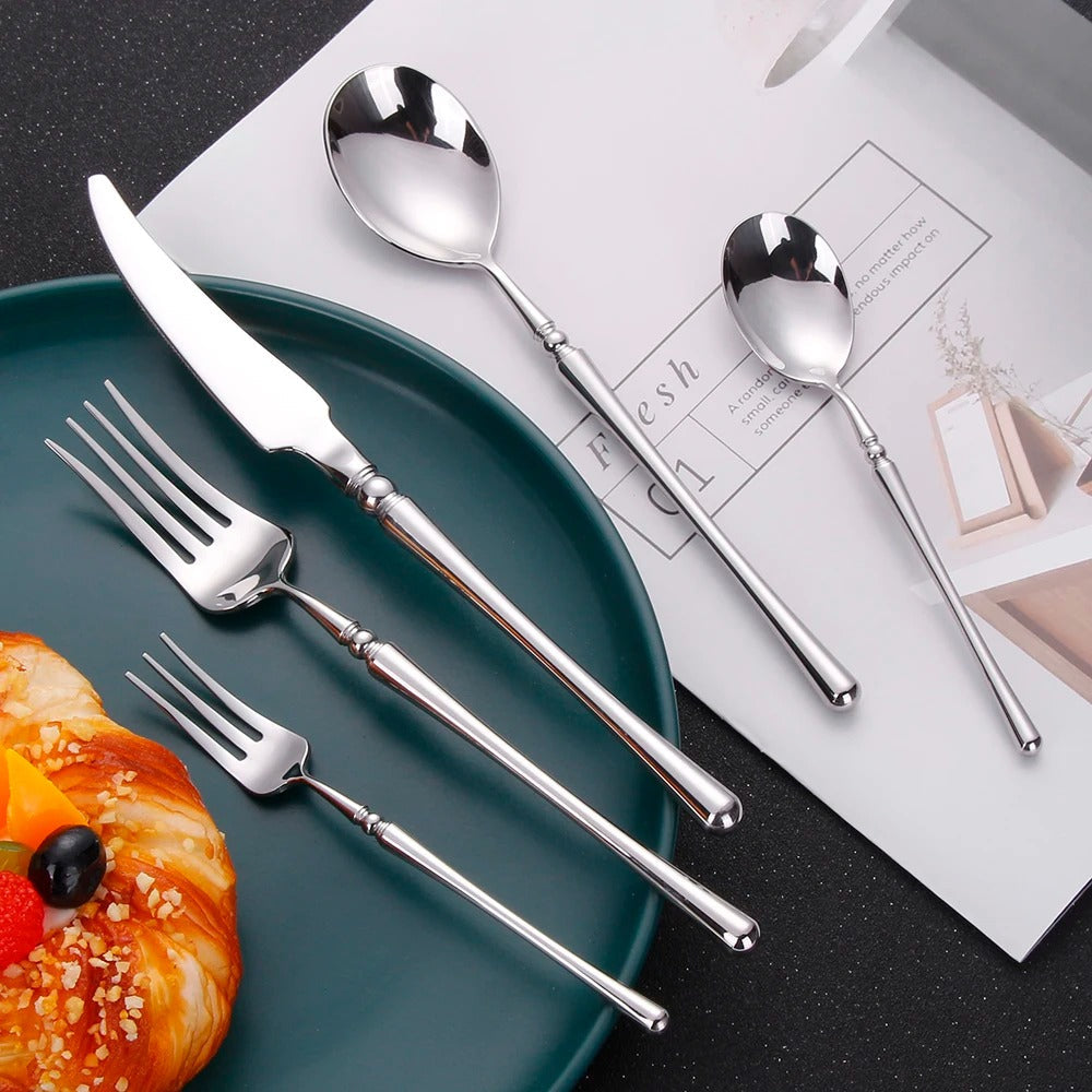 Rome Silver Elegant Cutlery Set