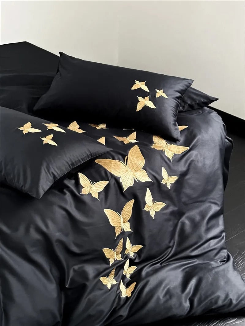 Papillon Egyptian Cotton Bedding Set
