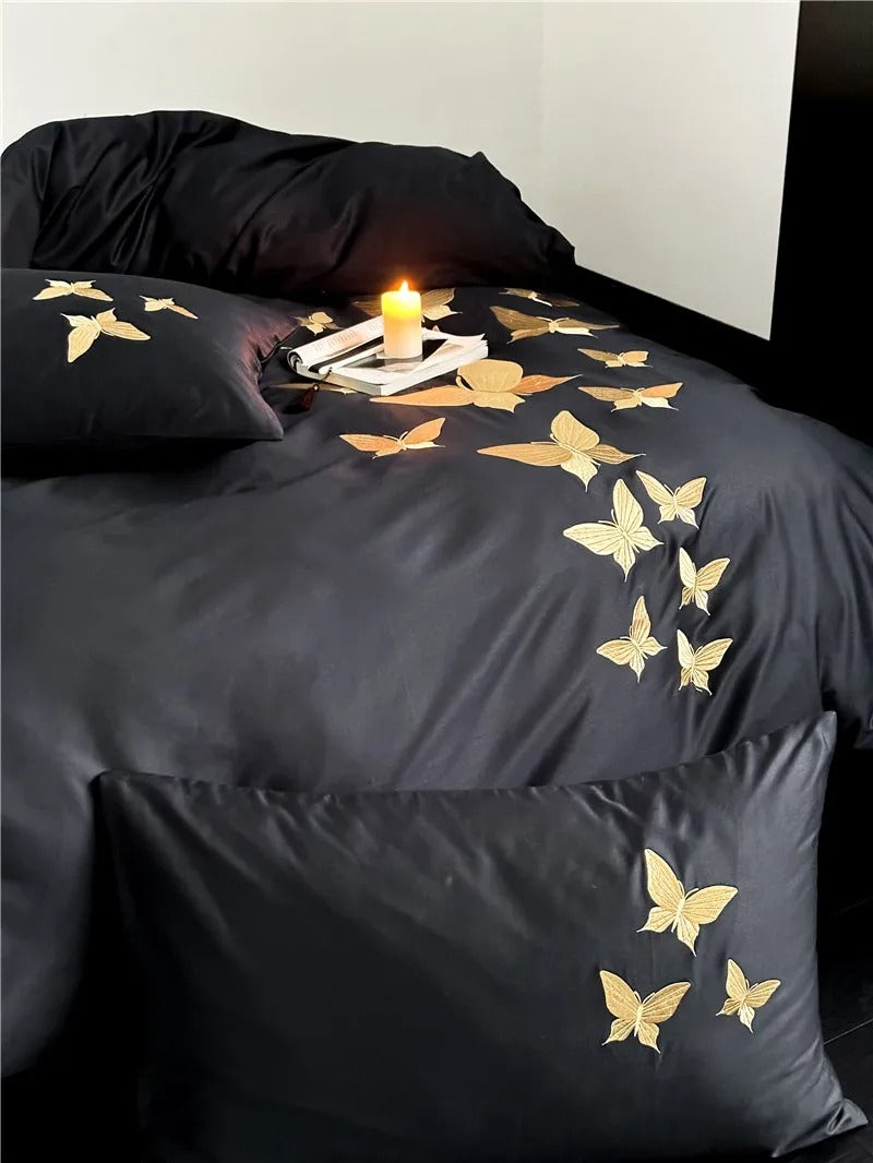 Papillon Egyptian Cotton Bedding Set