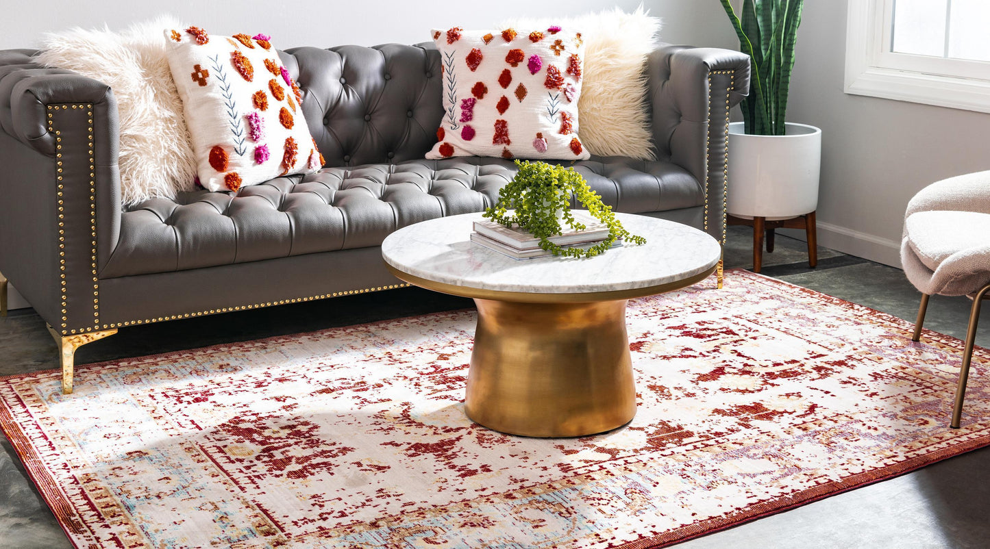 Rey - Faded Vintage Rug - Nordic Side - feed-cl0-over-80-dollars, unique-loom, us-only, us-ship