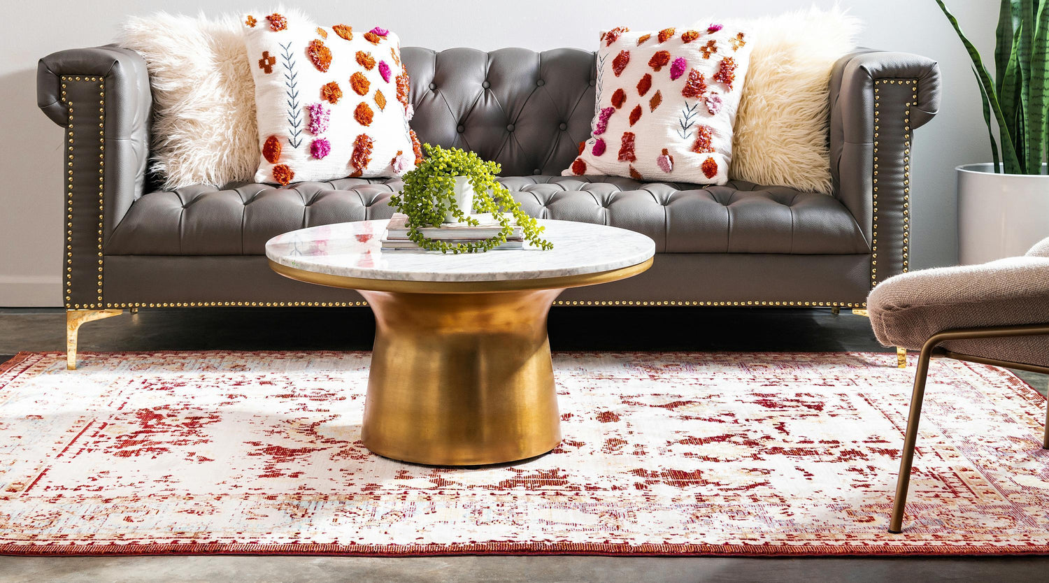 Rey - Faded Vintage Rug - Nordic Side - feed-cl0-over-80-dollars, unique-loom, us-only, us-ship