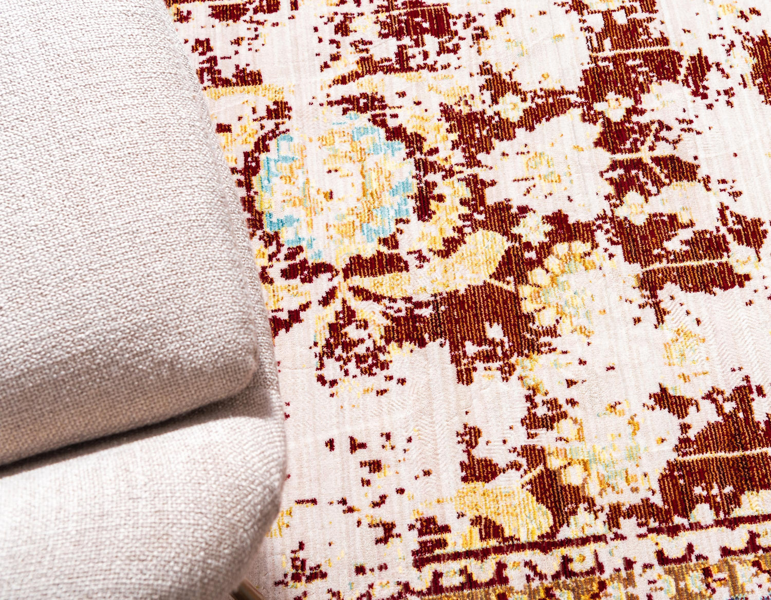 Rey - Faded Vintage Rug - Nordic Side - feed-cl0-over-80-dollars, unique-loom, us-only, us-ship