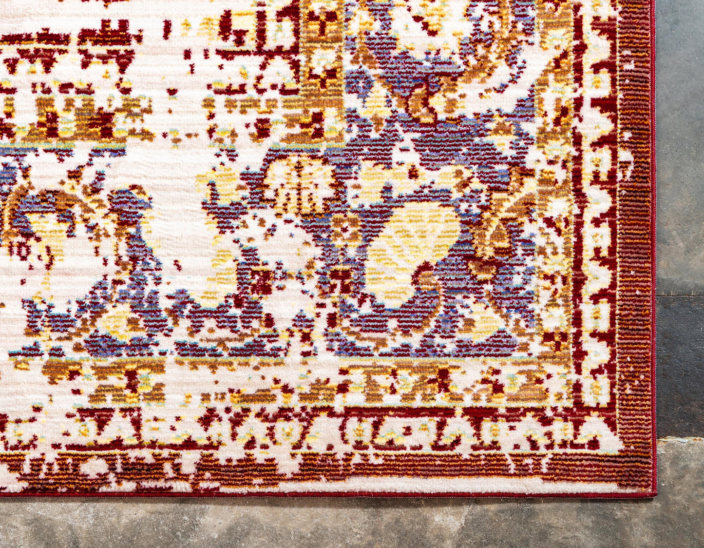 Rey - Faded Vintage Rug - Nordic Side - feed-cl0-over-80-dollars, unique-loom, us-only, us-ship