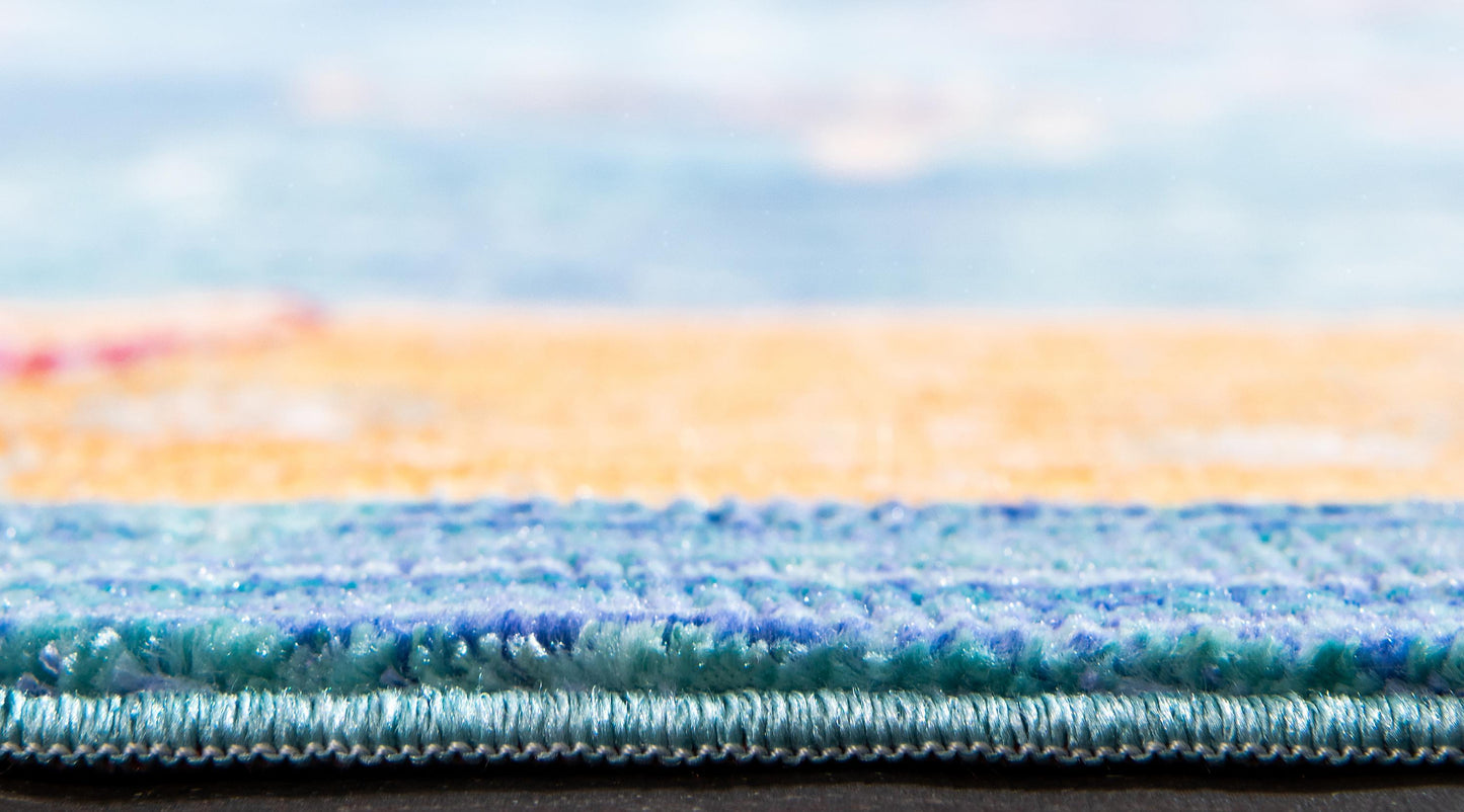 Johan - Vintage Floral Rug - Nordic Side - feed-cl0-over-80-dollars, unique-loom, us-only, us-ship