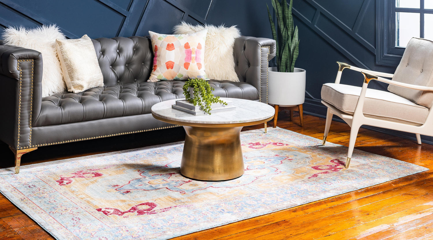 Leighton - Classic Pattern Large Rug - Nordic Side - feed-cl0-over-80-dollars, unique-loom, us-only, us-ship