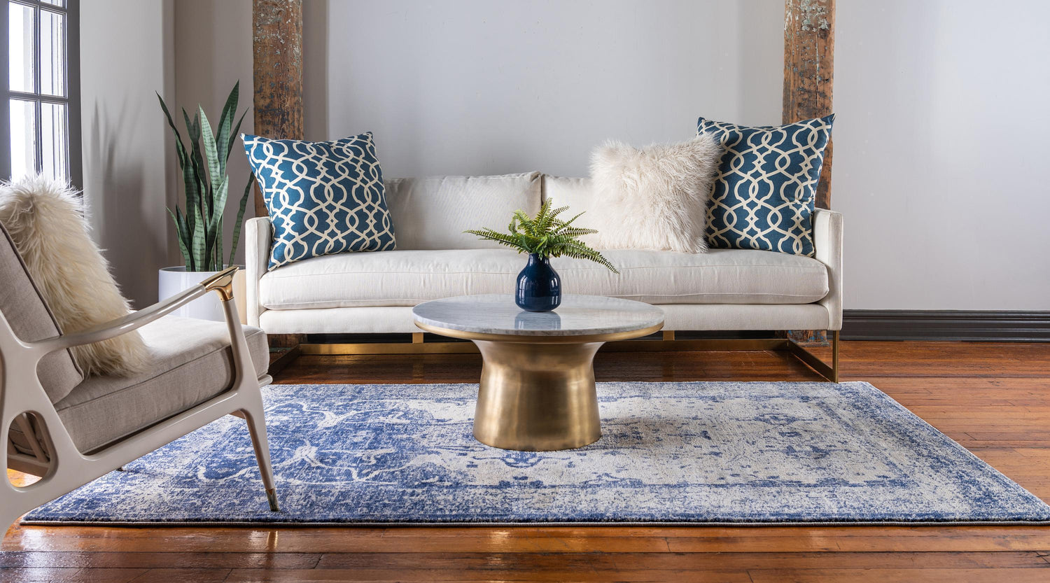 Damari - Modern Area Rug - Nordic Side - abstract-rug, Area-rug, feed-cl0-over-80-dollars, geometric-rug, hallway-runner, large-rug, modern, modern-nordic, modern-rug, round-rug, unique-loom,