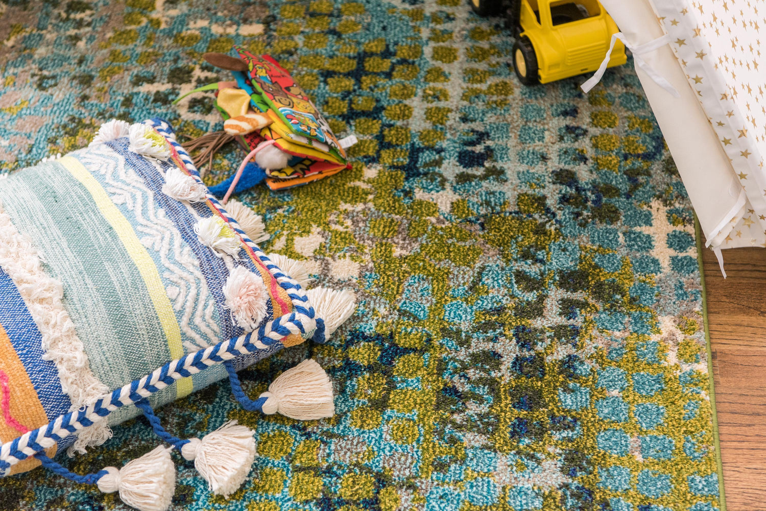 Franco - Modern Circle Pattern Rug - Nordic Side - abstract-rug, area-rug, feed-cl0-over-80-dollars, modern, modern-rug, round-rug, unique-loom, us-only, us-ship