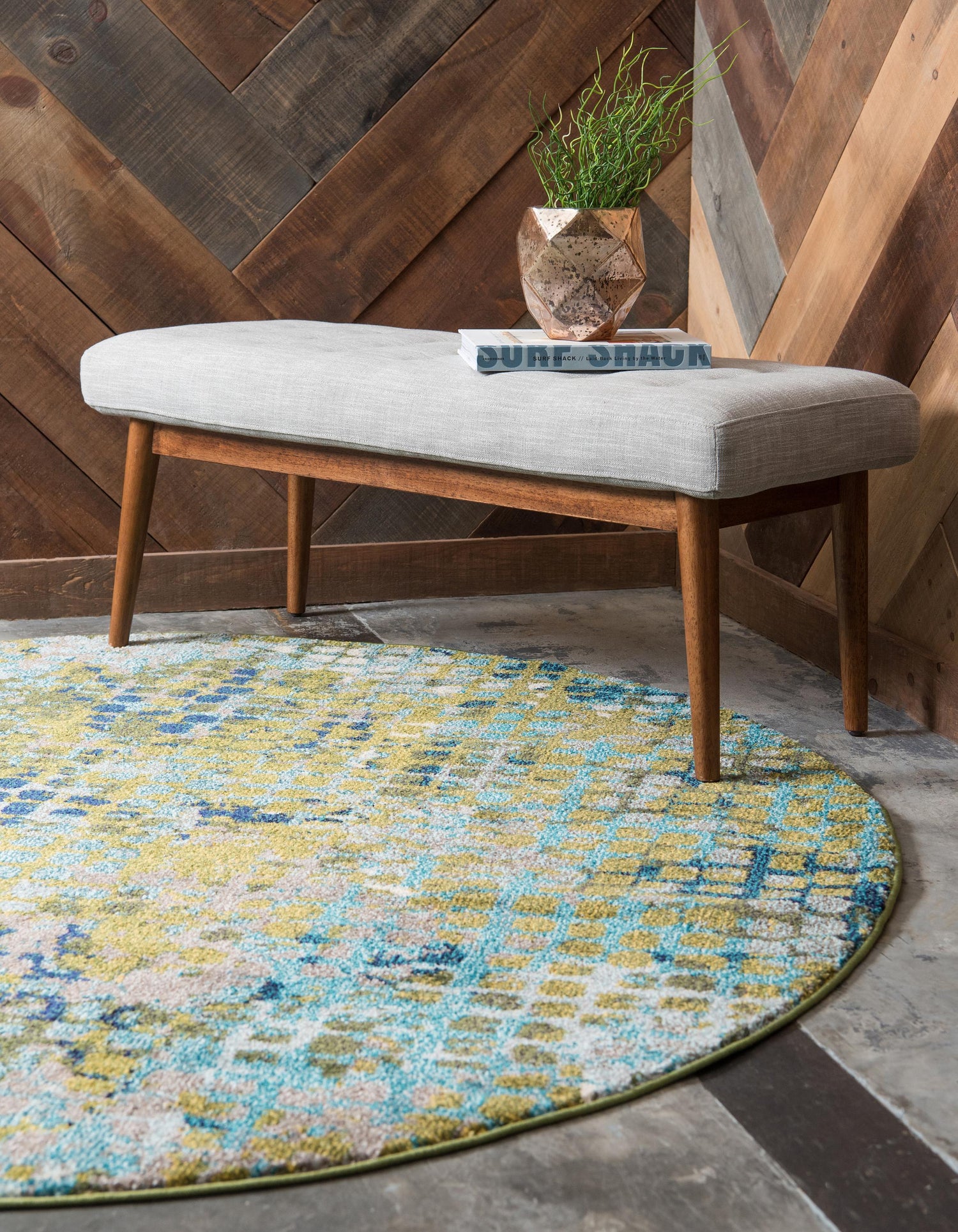 Franco - Modern Circle Pattern Rug - Nordic Side - abstract-rug, area-rug, feed-cl0-over-80-dollars, modern, modern-rug, round-rug, unique-loom, us-only, us-ship