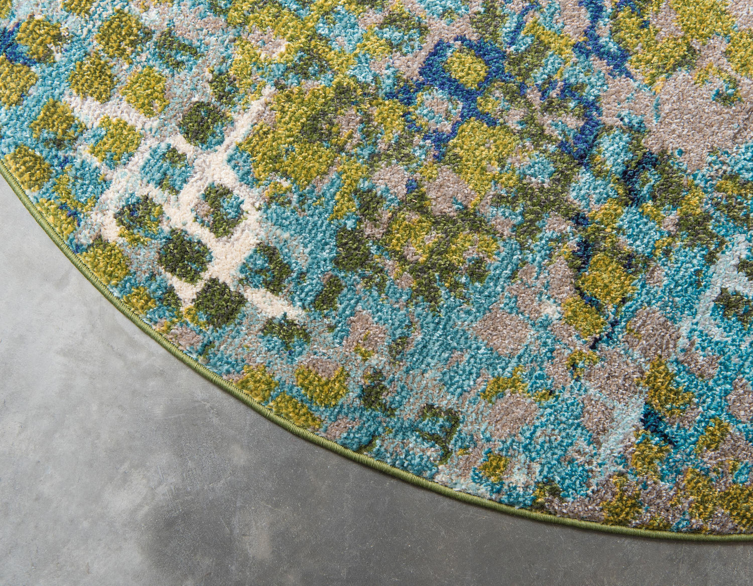 Franco - Modern Circle Pattern Rug - Nordic Side - abstract-rug, area-rug, feed-cl0-over-80-dollars, modern, modern-rug, round-rug, unique-loom, us-only, us-ship