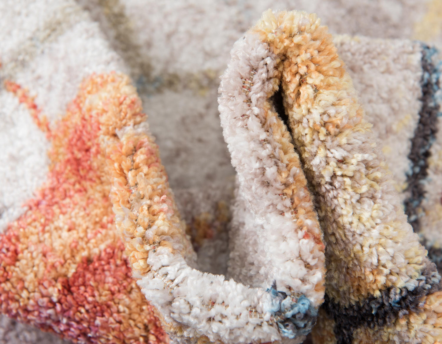 Reuben - Hexagon Pattern Color Blend Rug - Nordic Side - feed-cl0-over-80-dollars, unique-loom, us-only, us-ship