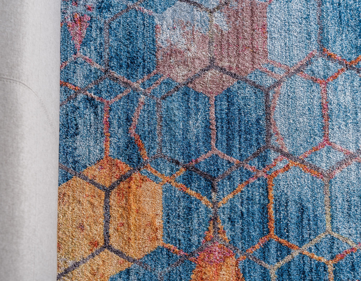 Reuben - Hexagon Pattern Color Blend Rug - Nordic Side - feed-cl0-over-80-dollars, unique-loom, us-only, us-ship