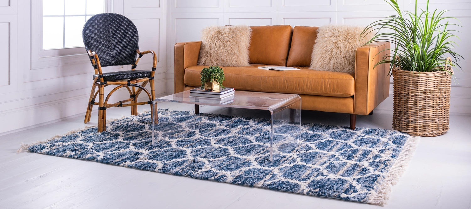Broderick - Modern Pattern Shaggy Area Rug - Nordic Side - abstract-rug, area-rug, feed-cl0-over-80-dollars, geometric-rug, hallway-runner, large-rug, modern, modern-rug, round-rug, shaggy-ru