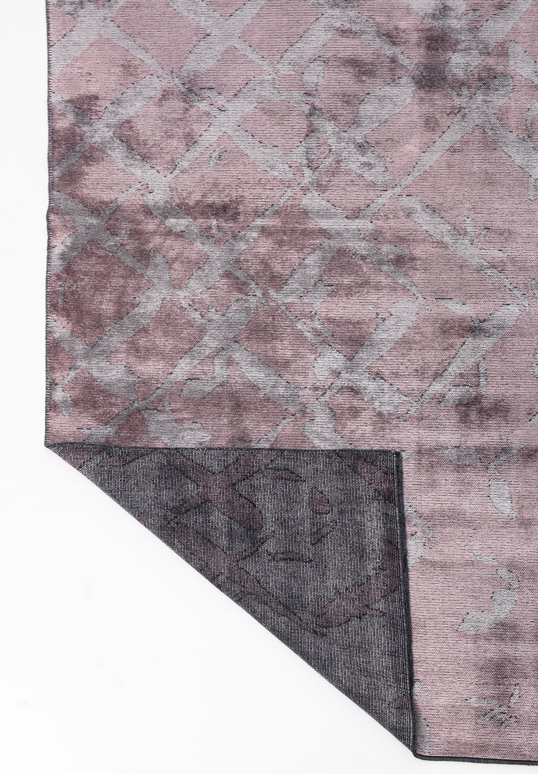 Fade Light Grey - Damson Rug