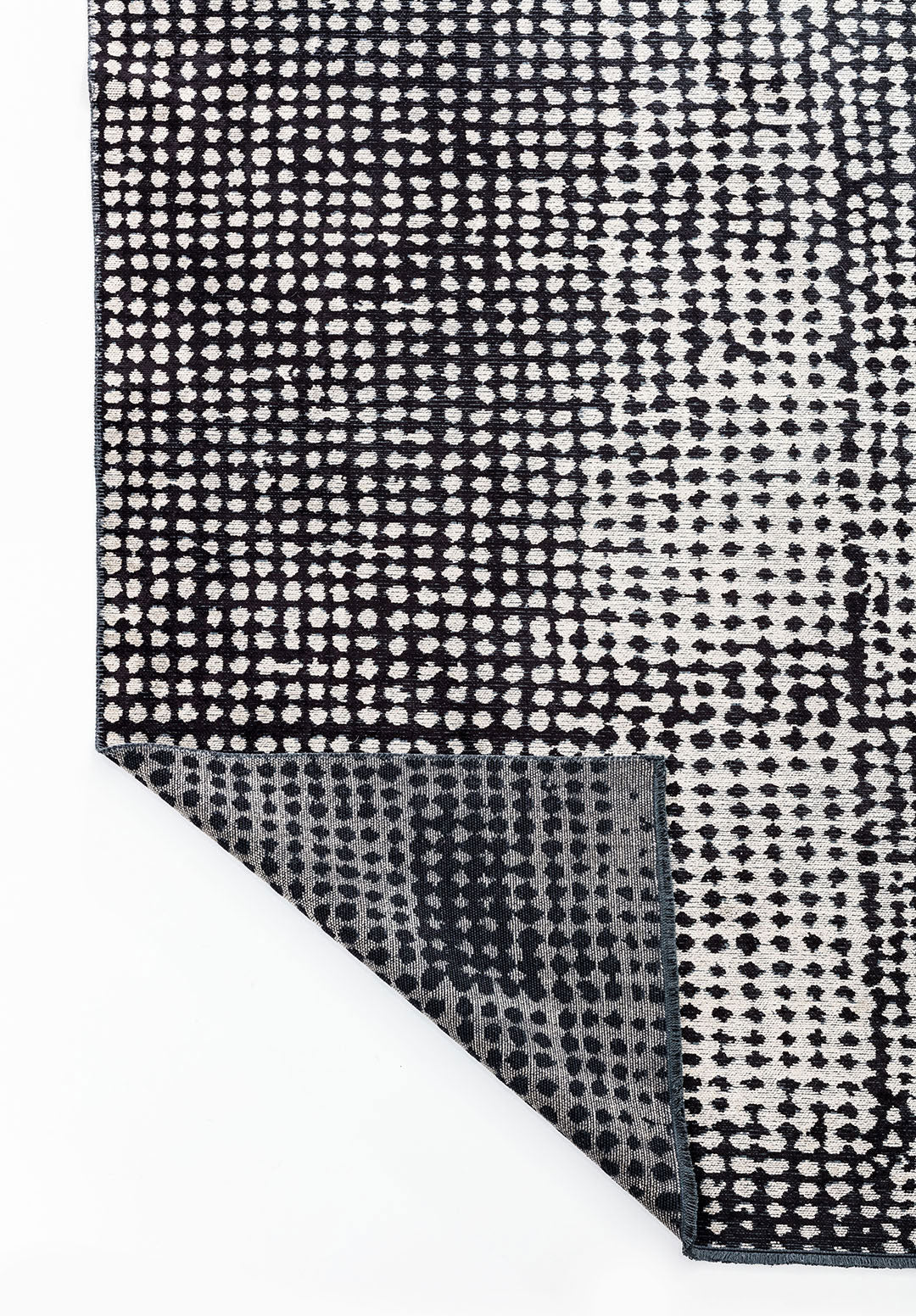 Dots Black - Cream Rug
