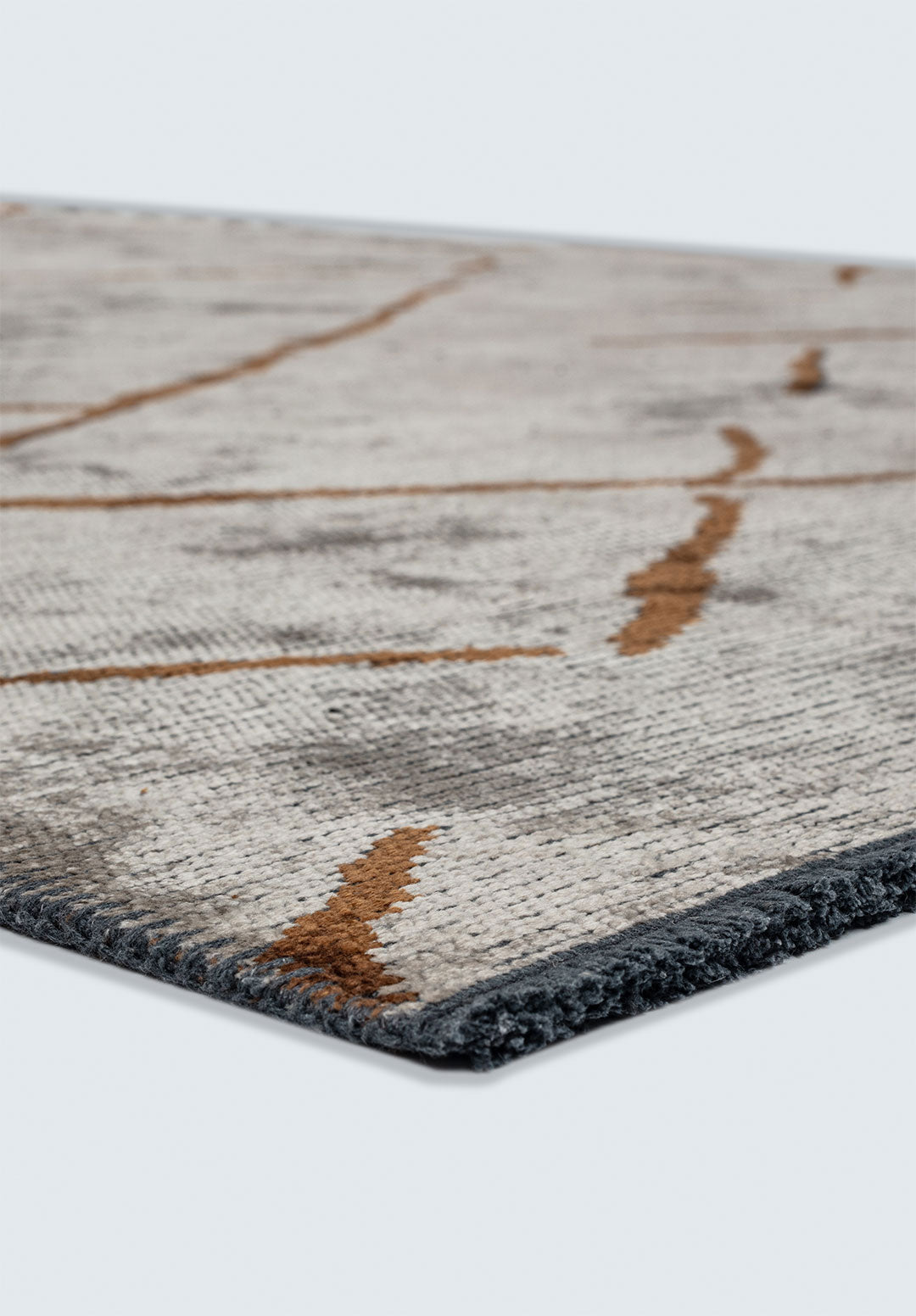 Wave Cacao - Cream Rug