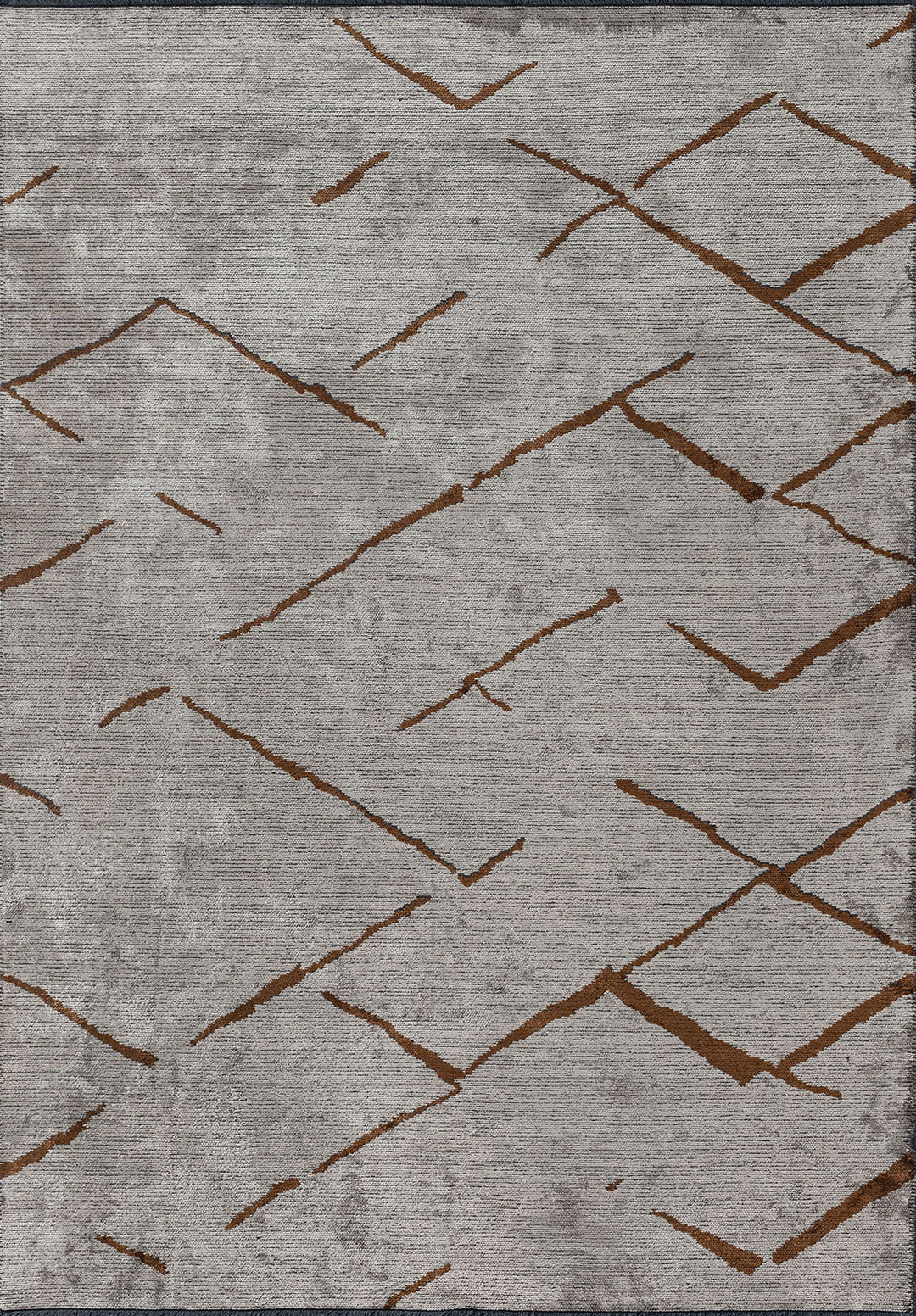 Wave Cacao - Cream Rug