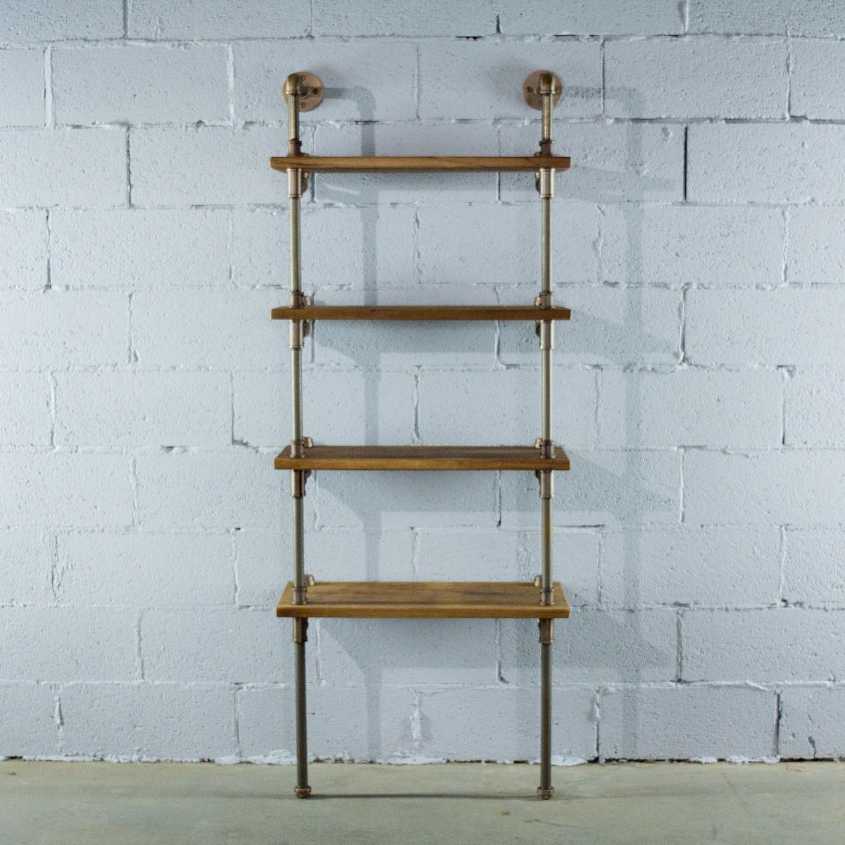 Four Shelf Wall Mounted Bookcase - Nordic Side - 10-11, feed-cl0-over-80-dollars, furniture-pipeline, furniture-tag, US