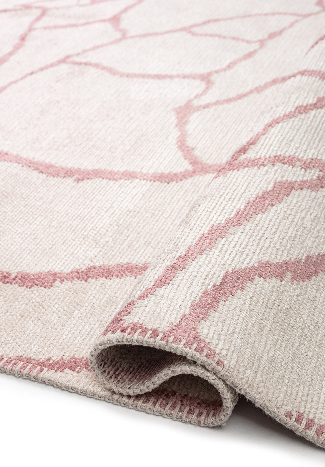 Dry Damson - Ecru Rug