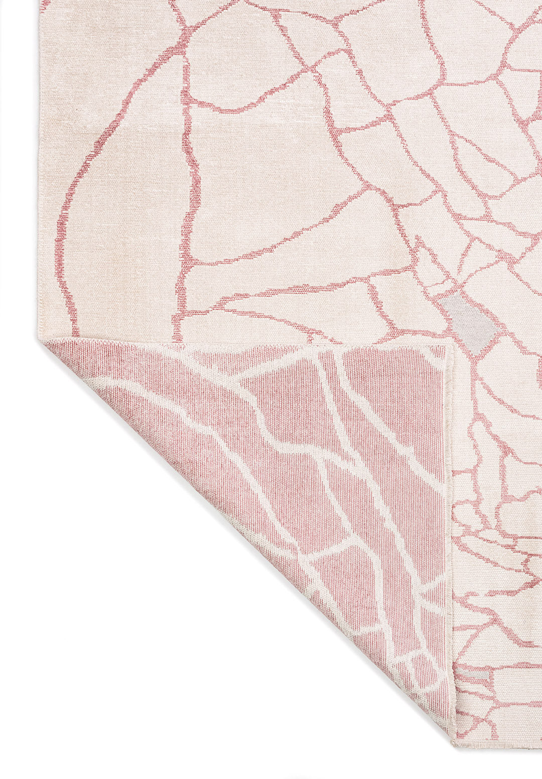 Dry Damson - Ecru Rug