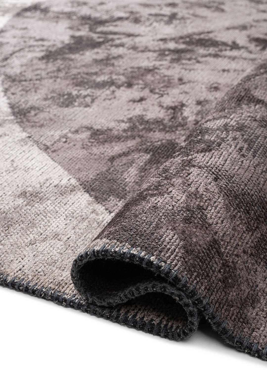 Land Dark Grey - Dark Mink Rug