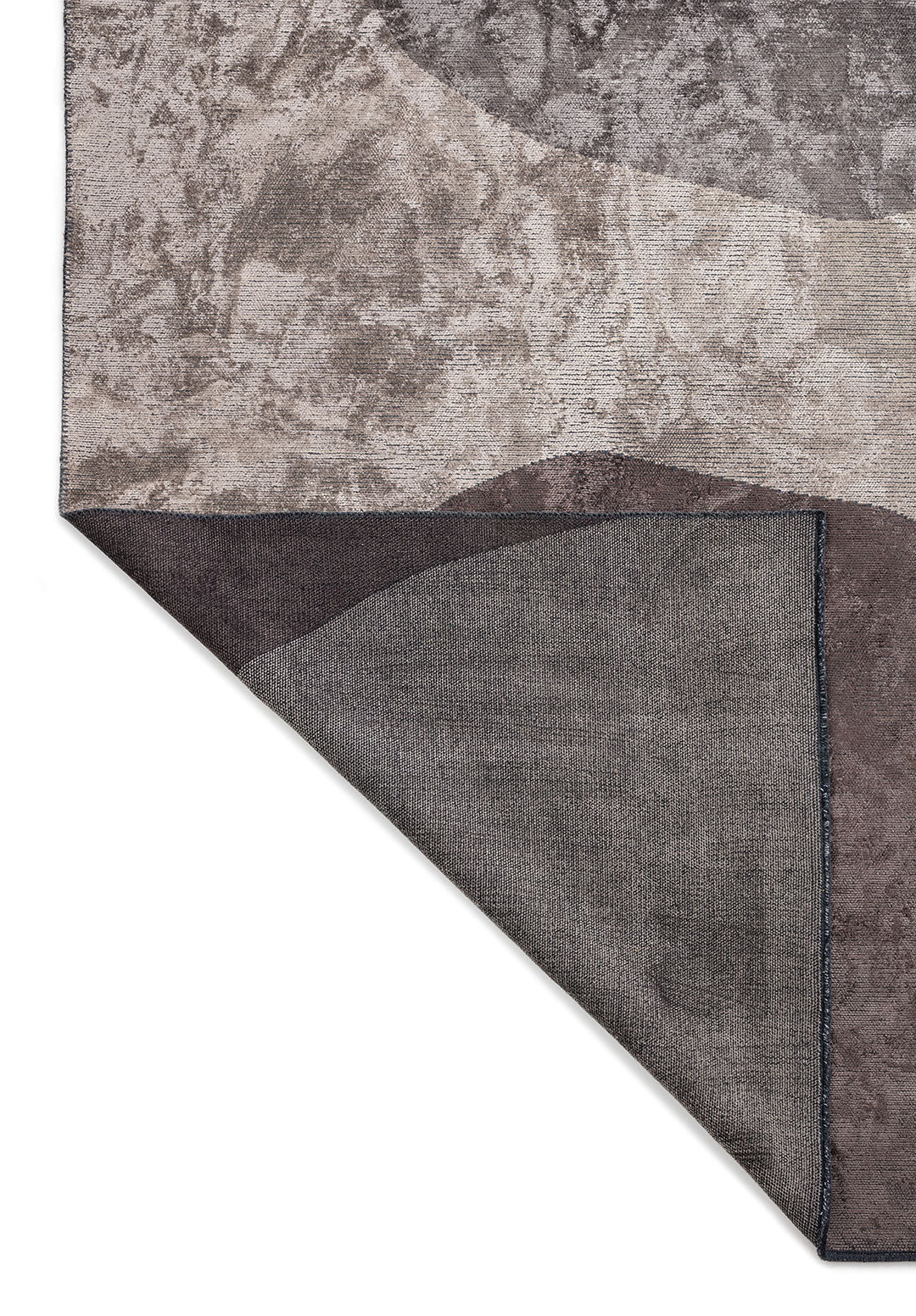 Land Dark Grey - Dark Mink Rug
