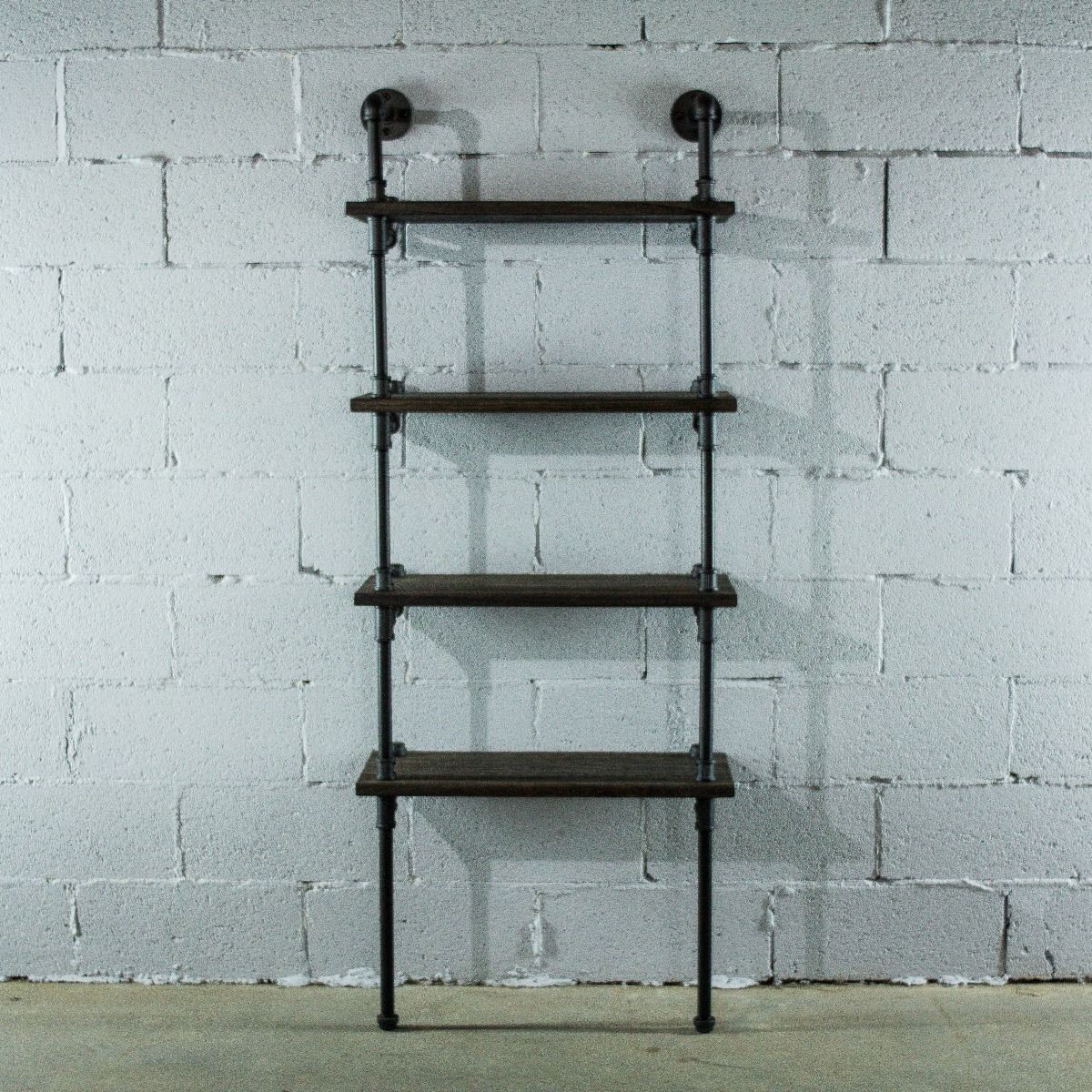 Four Shelf Wall Mounted Bookcase - Nordic Side - 10-11, feed-cl0-over-80-dollars, furniture-pipeline, furniture-tag, US