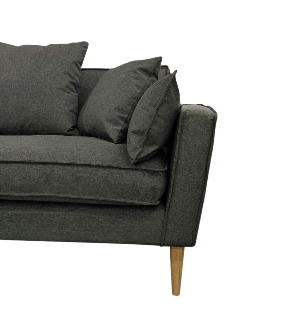 Olivia - 3-Seater Grey Sofa & Ottoman - Nordic Side - 06-10, feed-cl0-over-80-dollars, feed-cl1-furniture, feed-cl1-sofa, gfurn, hide-if-international, modern-furniture, sofa, us-ship