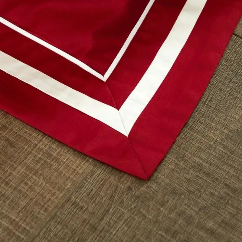 Ona Red Luxury Bedding Set