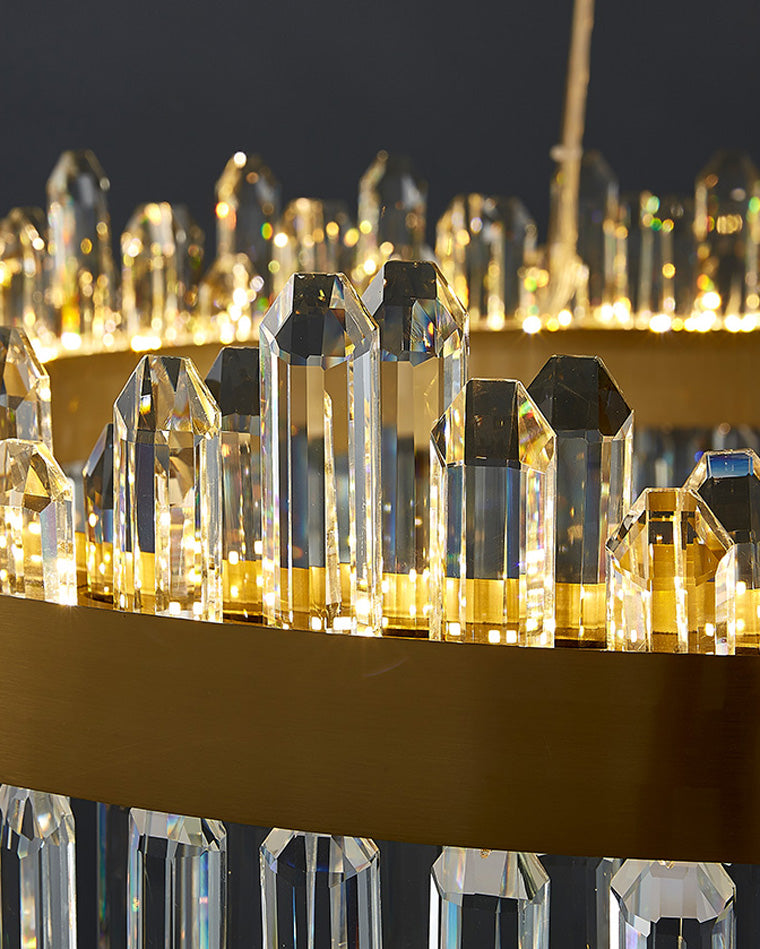 WOMO Round Crystal Chandelier-WM2488